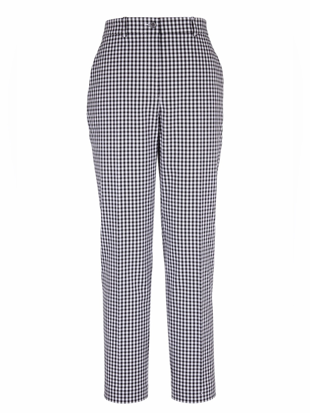 Michael Kors Collection Luxury Gingham Trouser Pants Italy 6 Office viaSiren